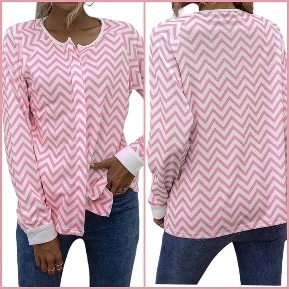 La Mode Woman’s Knit Sweater Blouse.. size XL. Pink NWT. - Picture 1 of 14